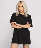 Essential Casual Oversize Basic Tee Shirt
