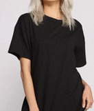 Essential Casual Oversize Basic Tee Shirt