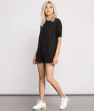 Essential Casual Oversize Basic Tee Shirt