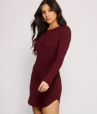Back to Basics Knit Mini Dress