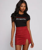 Scorpio Babe Graphic Tee Shirt