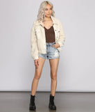 So Basic Notched Ribbed Knit Top