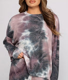 Colorfully Chic Tie Dye Oversized Top
