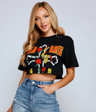 Wild Rose Grunge Graphic Tee