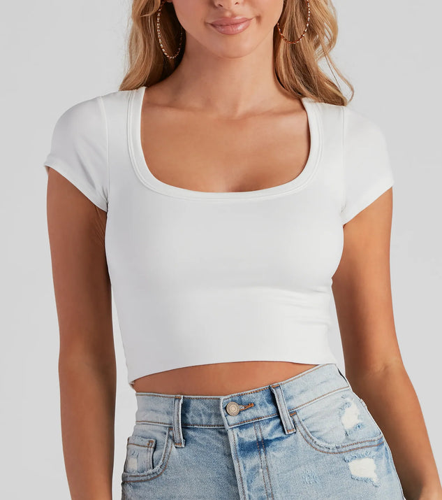 Effortless Style Casual Crop Top | Windsor