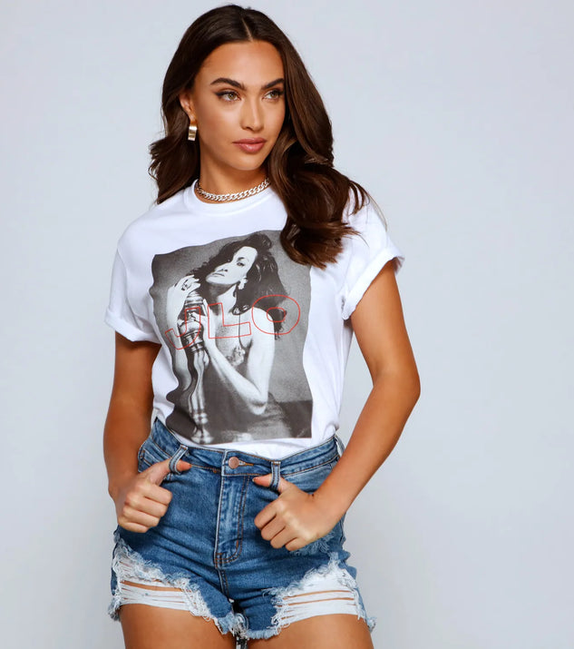 Icon From The Block Jlo Graphic Tee