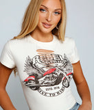 Rebel Pride Slashed Graphic Tee