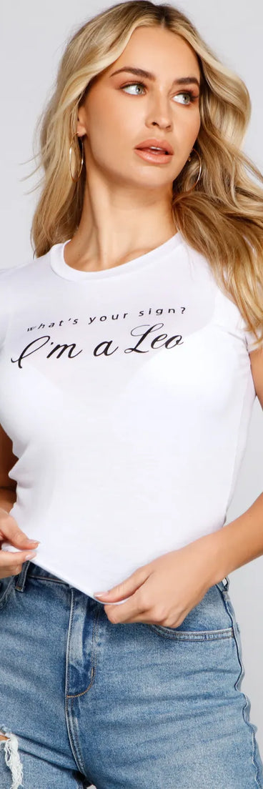 I'm A Leo Graphic Tee