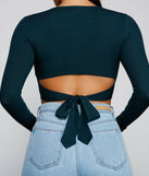 Go With It Ribbed Knit Crop Top