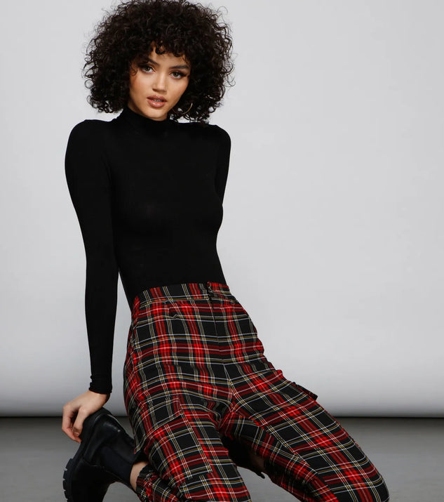 Wardrobe Essential Mock Neck Top