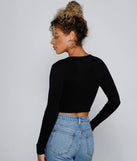 Hot Rod Lace-Up Graphic Top