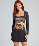 Wild And Free Long Sleeve Graphic Tunic