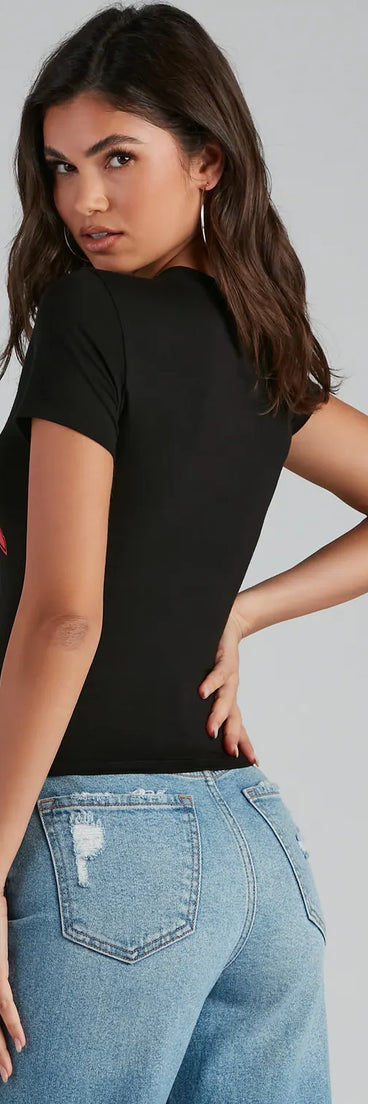 No Boyfriend, No Drama Graphic Tee