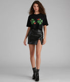 Lucky Day Shamrock And Butterfly Tee Shirt