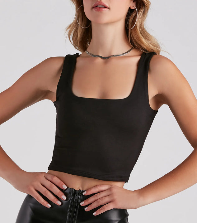 Double Duty Cropped Tank | Windsor Double Duty Cropped Tank | Windsor