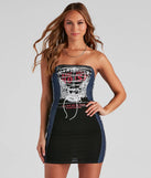 Hardrock Babe Graphic Short Dress