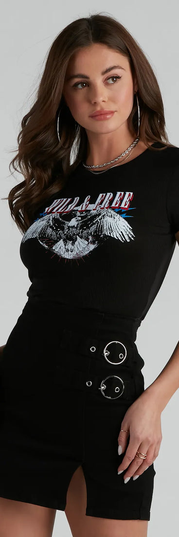 Wild And Free Graphic Tee