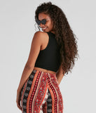 Trendy Ribbed Knit Cropped Tank