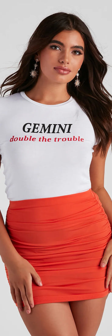 Gemini Graphic Jersey Tee