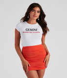 Gemini Graphic Jersey Tee