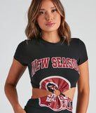 Varisty Babe Graphic Tunic