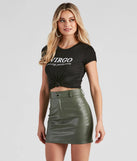 Virgo Knit Graphic Tee