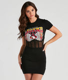 Live Or Ride Graphic Short Dress