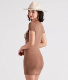 That Vintage Vibe Graphic Mini Dress