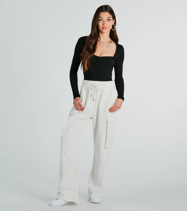 Signature Stunner Long Sleeve Rib Knit Top | Windsor