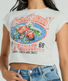 Fresh And Sweet Strawberry Graphic Tee