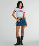 
Upgrade your style game for 2025 with the Racing Speedway Ringer Graphic Tee in white, perfect for any fashion-forward wardrobe.