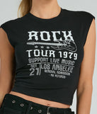 
Upgrade your style game for 2025 with the Rock Tour 1979 Muscle Open Back Graphic Tee in black, perfect for any fashion-forward wardrobe.