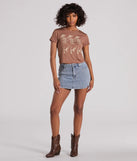 
Upgrade your style game for 2025 with the Totally Killin' It Skeleton Rodeo Graphic Tee in brown, perfect for any fashion-forward wardrobe.