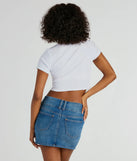 Girly Twirl Bow Short Sleeve Tee