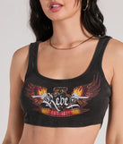 
Upgrade your style game for 2025 with the Rebel Style Graphic Cropped Tank Top in black, perfect for any fashion-forward wardrobe.