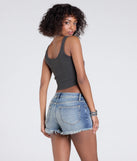 From bold to effortless, the USA Graphic Tank Top lets you define your vibe with charcoal tops that speak your style.