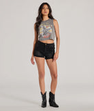 
Upgrade your style game for 2025 with the Born To Rock Mineral Wash Graphic Tank Top in charcoal, perfect for any fashion-forward wardrobe.