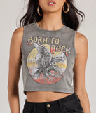 
Upgrade your style game for 2025 with the Born To Rock Mineral Wash Graphic Tank Top in charcoal, perfect for any fashion-forward wardrobe.