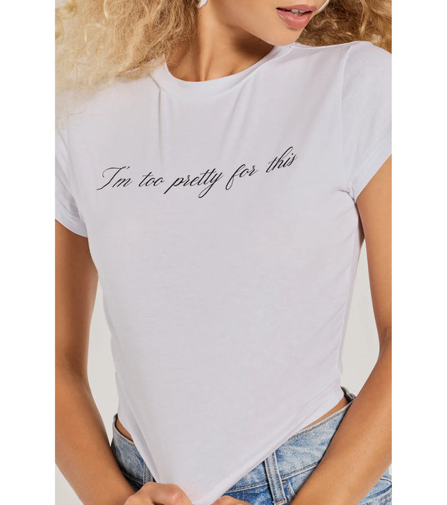 Her lip to The Best in you Tee オフホワイト M Her lip to The Best in you Tee オフホワイト M トップス