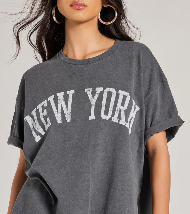New York Oversized Graphic Tee | Windsor New York Oversized Graphic Tee | Windsor