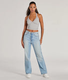 
Upgrade your style game for 2025 with the Adorably Trendy Lace Trim Knit Halter Top in heather, perfect for any fashion-forward wardrobe.
