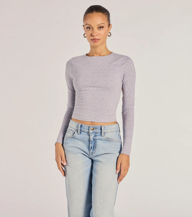 IVA NARROW SLEEVE HIGH-NECK – OBLIGE