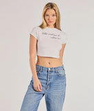 The What Would You Do Without Me Graphic Tee in white with a modern design and trendy look is part of the latest women's tops collection to elevate your 2025 wardrobe.