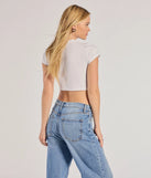 With its midriff cut and trend-forward fit, the What Would You Do Without Me Graphic Tee is a white crop top made to pair with skirts, denim, or whatever vibe you're feeling this season.
