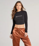 The Sorry If I Looked Interested Graphic Tee in black with a modern design and trendy look is part of the latest women's tops collection to elevate your 2025 wardrobe.