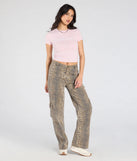 With its midriff cut and trend-forward fit, the Best Ex Girlfriend Crop Graphic Tee is a pink crop top made to pair with skirts, denim, or whatever vibe you're feeling this season.