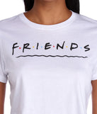 Friends Cropped Graphic Tee