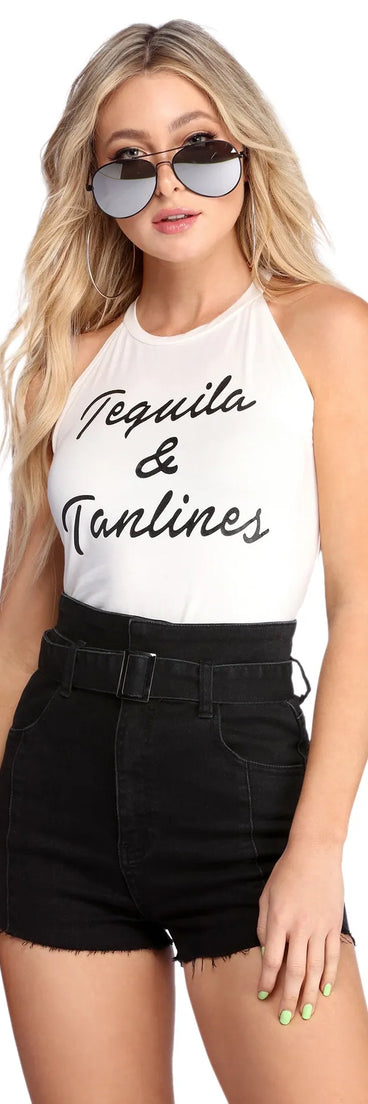 Tequila And Tan Lines Tank Top