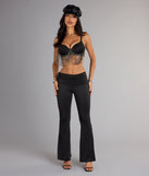Watch Me Shine Rhinestone Fringe Bra Top