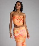 Perfect Symphony Floral Tube Top